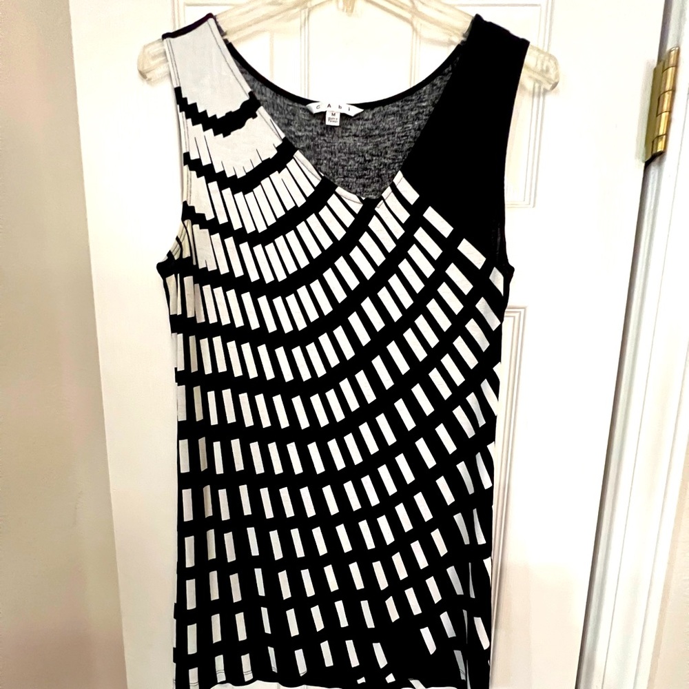 Cabi Geometric Pattern Tank # 356